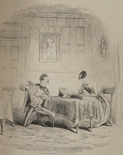 Dickens, Charles - Bleak House. First Edition illustrated by H.K. Browne (Phiz), published by Bradbury and Evans, London, 1853. Finely bound in modern calf over cream boards, raised bands with gilt lettering, pp.xvi 624p